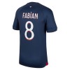 Virallinen Fanipaita Paris Saint-Germain 2023-24 Fabian 8 Kotipelipaita - Miesten